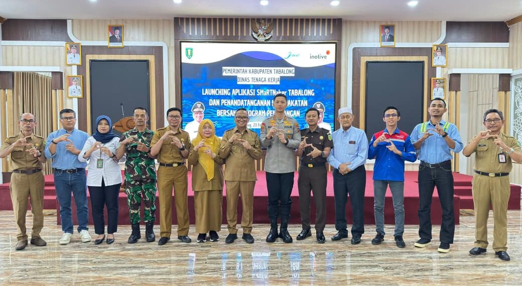 Mudahkan Pelatihan di Tabalong, H Fani Luncurkan Aplikasi SMaRTNaker