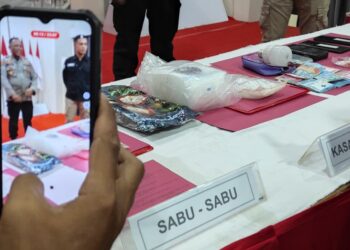 Sehari Satresnarkoba Sikat 3 “Budak Sabu” di Tabalong