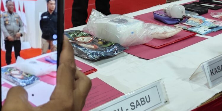 Sehari Satresnarkoba Sikat 3 “Budak Sabu” di Tabalong