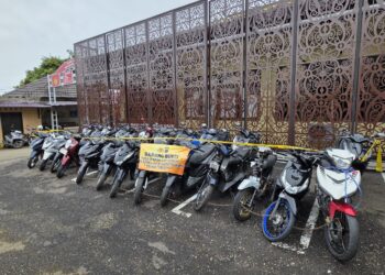 14 Hari Operasi, Polres Tabalong Amankan 1 Kg Sabu dan 23 Kendaraan Balap Liar