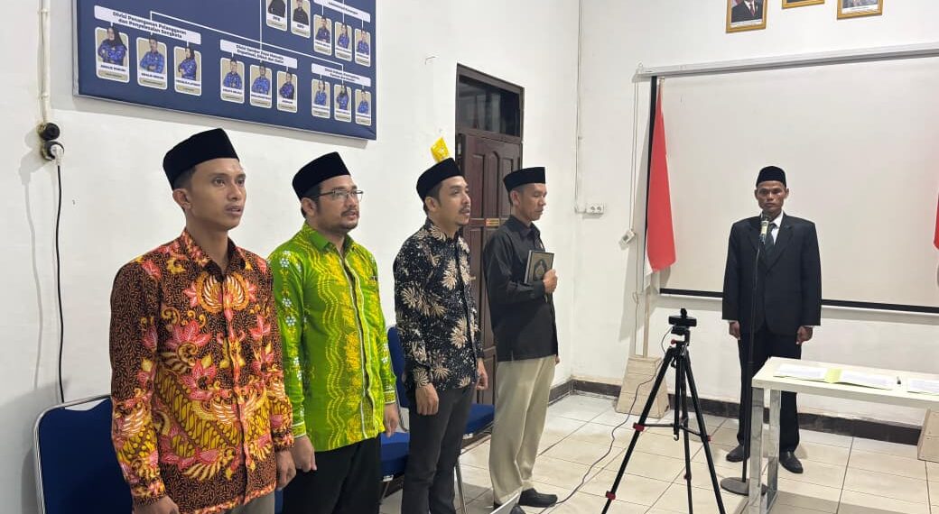 Bawaslu Tabalong Kembali Lengkap, Andriyanto Dilantik via Daring