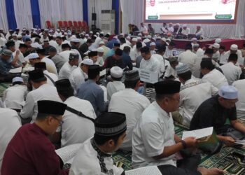 21 Ramadhan, H Fani Bersama Alim Ulama dan Masyarakat Tabalong Gelar Khataman Al-Qur’an