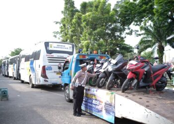 Dukung Mudik Gratis, Polres Tabalong Sediakan Valet And Ride
