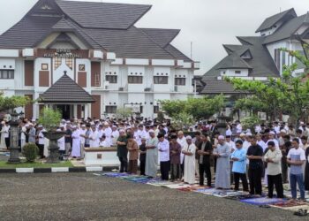 Laksanakan Salat Ied, Pimpinan Daerah Muhammadiyah Tabalong Sampaikan Pesan Ini