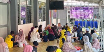 Rutan Tanjung Sukses Gelar Kunjungan Lebaran, Warga Binaan Sumringah