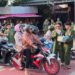 Puluhan Pesilat Persinas ASAD Tabalong Tebar Ratusan Paket Takjil