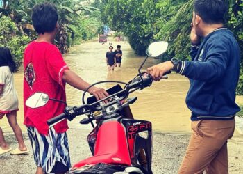 Sungai Meluap, Wilayah Desa Kaong dan Marindi Sempat Terendam Banjir