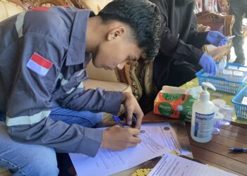 17 Sopir Bus Jemaah Haji Tabalong Jalani Tes Urine Mendadak