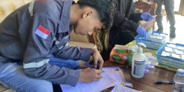 17 Sopir Bus Jemaah Haji Tabalong Jalani Tes Urine Mendadak