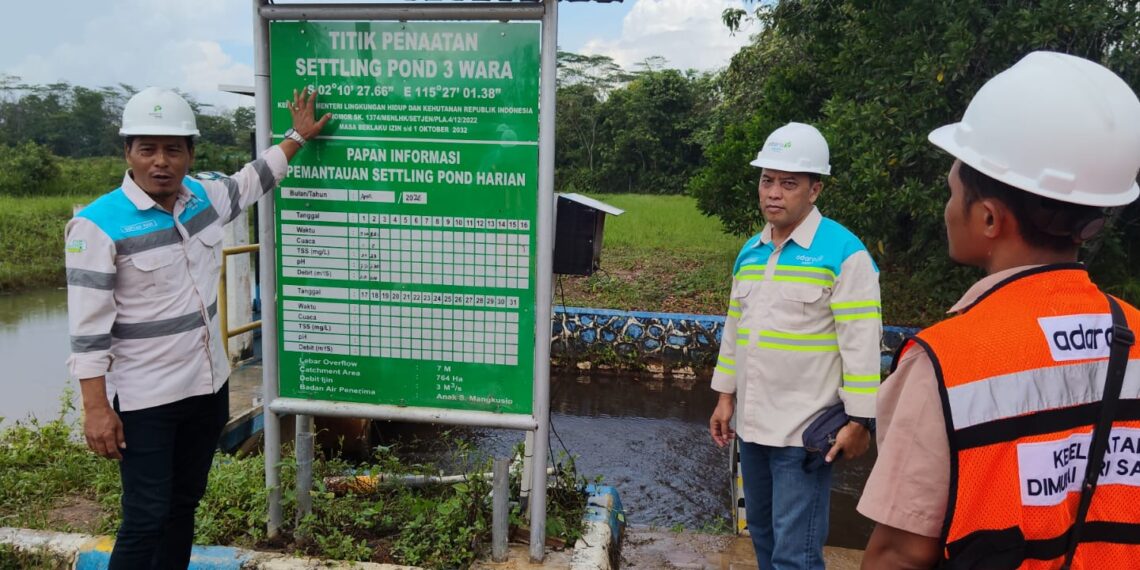 Pantau Air 24 Jam, Adaro Ketat Kelola 18 Kolam Penampungan Air