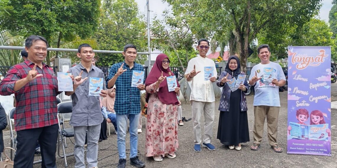 Dispersip Tabalong Gandeng Sanggar Langit Terbitkan Majalah Langsat