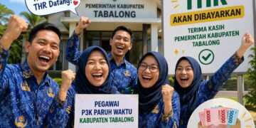 THR Dibayar Proporsional, Semua P3K Paruh Waktu Tabalong Dipastikan Dapat