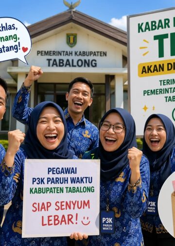 THR Dibayar Proporsional, Semua P3K Paruh Waktu Tabalong Dipastikan Dapat