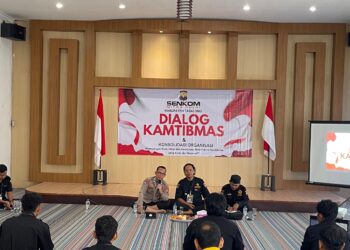 Senkom dan Polres Tabalong Gelar Dialog Kamtibmas