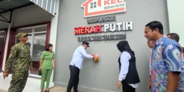 Diresmikan Wabup Taufan, Koperasi Sei Buluh Siap Pasarkan Produk Asli Desa