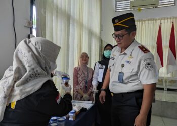 Rutan Tanjung Kembali Razia Hunian Warga Binaan dan Tes Urine Petugas