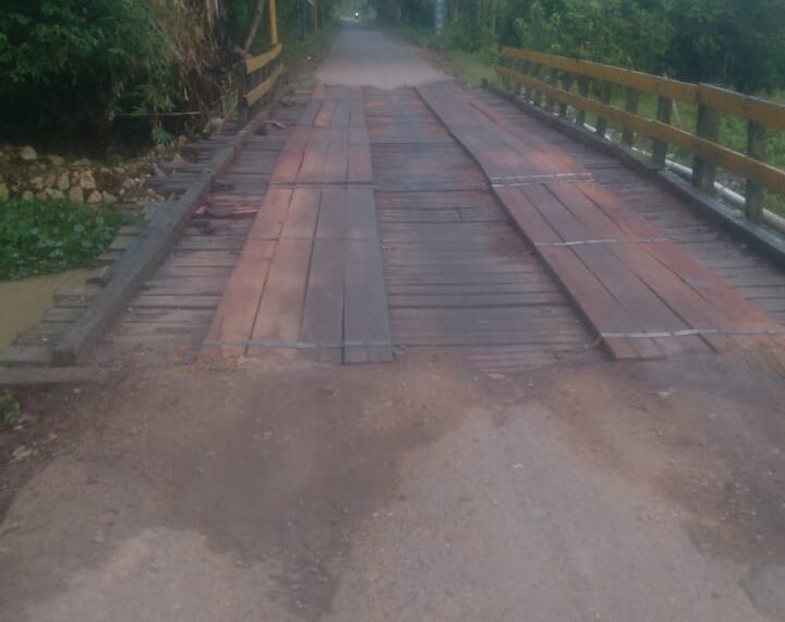 Jembatan Penghubung Desa Sei Durian-Batang Banyu Bakal Dibangun Permanen