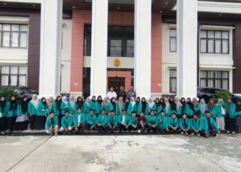 Edukasi Pencegahan Perceraian, Puluhan Mahasiswa STIT Syekh Muhammad Nafis Sambangi PA