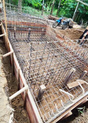 PUPR Tabalong Rehab Total Jembatan Gantung Desa Pasar Batu, Targetkan Selesai Dua Bulan