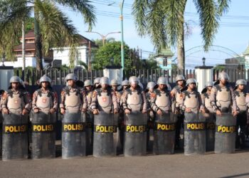 DPRD “Dikepung” Dua Aksi Demo Besok, Polres Tabalong Siagakan Pasukan Gabungan
