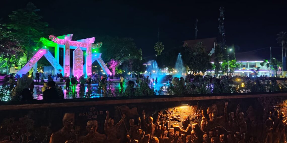 Taman Giat Kota Tanjung, Dari “Kota Mati” Kini Menjadi Magnet Liburan Keluarga Malam Hari