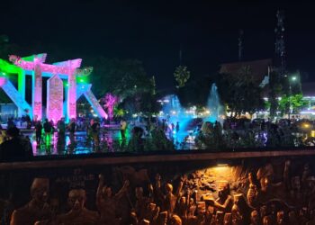 Taman Giat Kota Tanjung, Dari “Kota Mati” Kini Menjadi Magnet Liburan Keluarga Malam Hari