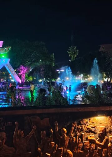 Taman Giat Kota Tanjung, Dari “Kota Mati” Kini Menjadi Magnet Liburan Keluarga Malam Hari