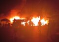 Kontrakan 10 Pintu di Desa Kapar Ludes Terbakar, Kerugian Capai Setengah Miliar
