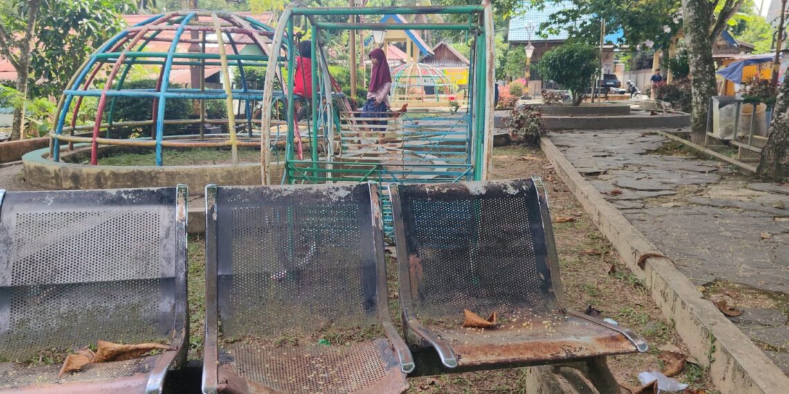 Kerap Dikeluhkan Rusak, RTH Bangun Sari Bakal Diperbaiki Menyeluruh Tahun Ini