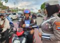 Satlantas Polres Tabalong Gencar Turun ke Jalan Masifkan Edukasi