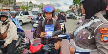 Satlantas Polres Tabalong Gencar Turun ke Jalan Masifkan Edukasi