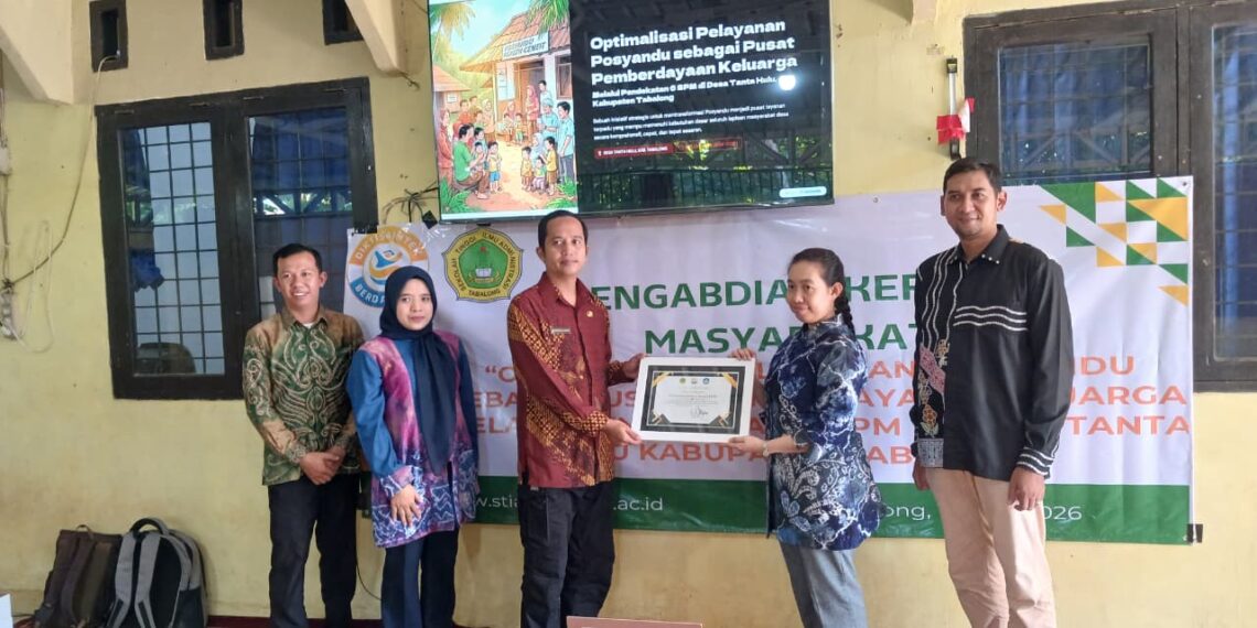 Dosen STIA Tabalong Laksanakan PKM Berbasis 6 SPM di Desa Tanta Hulu