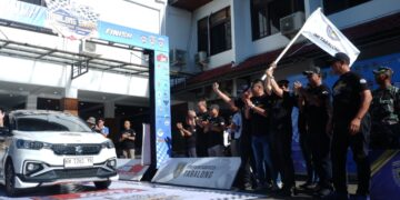 Dilepas H Fani, 96 Peserta Siap Taklukkan Kejurnas Time Rally 2026 Putaran Kedua di Tabalong