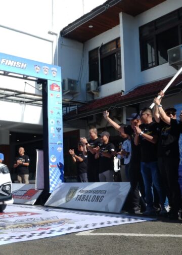 Dilepas H Fani, 96 Peserta Siap Taklukkan Kejurnas Time Rally 2026 Putaran Kedua di Tabalong