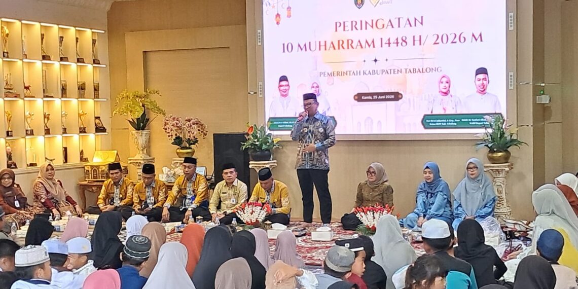 Momen 10 Muharram 1448 H/2026 M, Bupati Tabalong Silaturrahmi dengan Anak Yatim