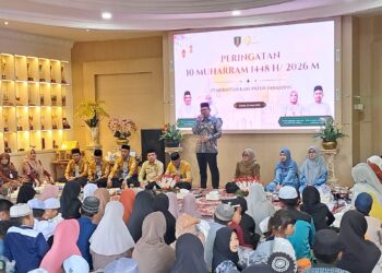 Momen 10 Muharram 1448 H/2026 M, Bupati Tabalong Silaturrahmi dengan Anak Yatim