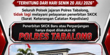 Sekarang Bikin SKCK Hanya Bisa Di Polres Tabalong