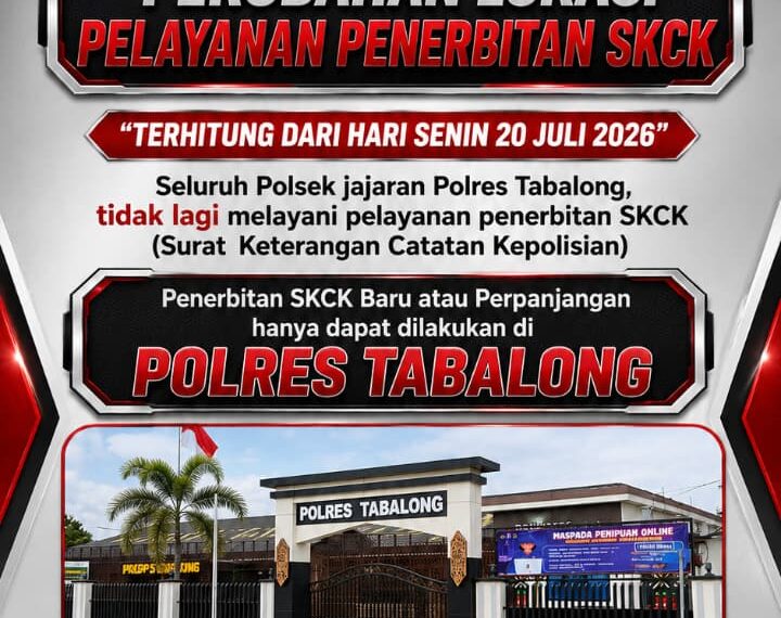Sekarang Bikin SKCK Hanya Bisa Di Polres Tabalong