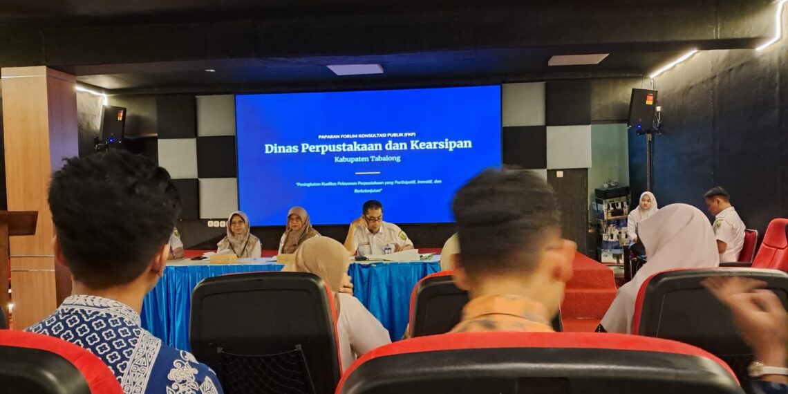 Wujudkan Pelayanan Partisipatif, Dispersip Tabalong Gelar Forum Konsultasi Publik