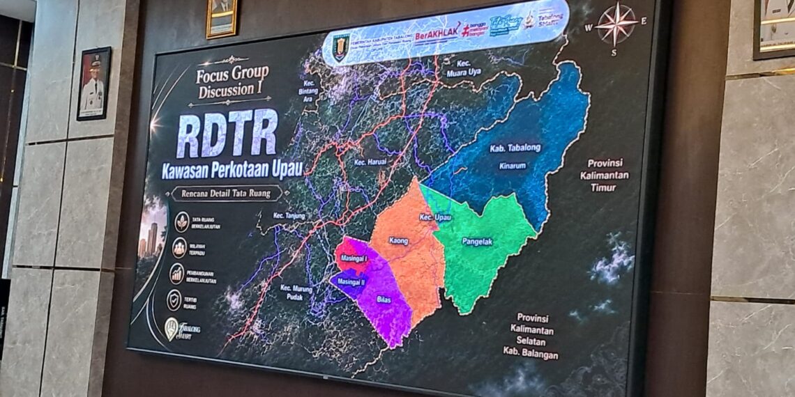 RDTR Perkotaan Upau Mulai Digodok Dinas PUPR Tabalong