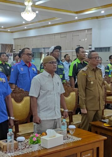 Buka Sosialisasi LKS Tripartit, H Fani Minta Prioritaskan Tenaga Kerja Lokal