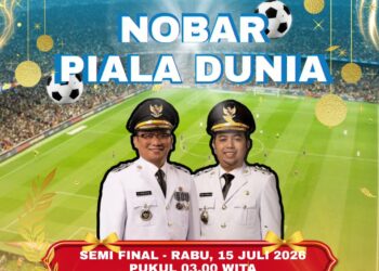 Pemkab Tabalong Gelar Nobar Akbar Piala Dunia 2026 di Taman Giat Tanjung, Ada Doorprize!