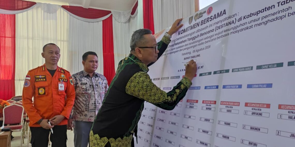Tabalong Siap Bentuk Desa & Kelurahan Tangguh Bencana