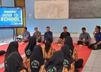 PWI Tabalong Goes to School di SMAN 1 Tanta, Dorong Siswa Melek Jurnalistik