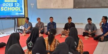 PWI Tabalong Goes to School di SMAN 1 Tanta, Dorong Siswa Melek Jurnalistik