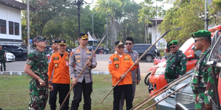 Dukung Pemda Tabalong, Polres Siagakan Personel dan Peralatan Hadapi Kemarau