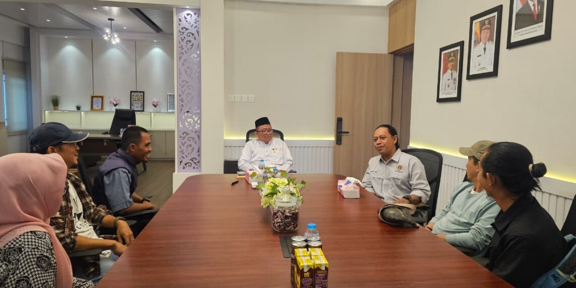 Bupati H Fani Sambut Pengurus Baru PWI Tabalong