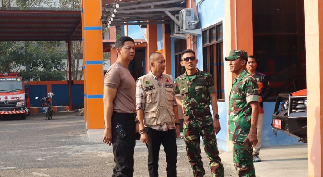 Kesiapan Cegah Karhutla, Kapolres dan Dandim Sambangi Pusdalops BPBD Tabalong