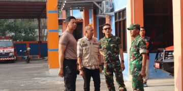 Kesiapan Cegah Karhutla, Kapolres dan Dandim Sambangi Pusdalops BPBD Tabalong
