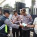 Jaga Kesehatan Anggota di Tengah Kabut Asap, Polres Tabalong Distribusikan Masker